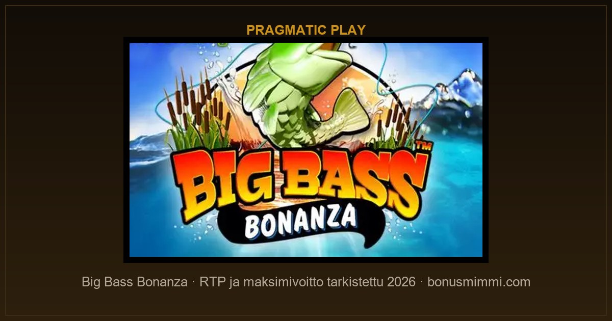 Big Bass Bonanza
